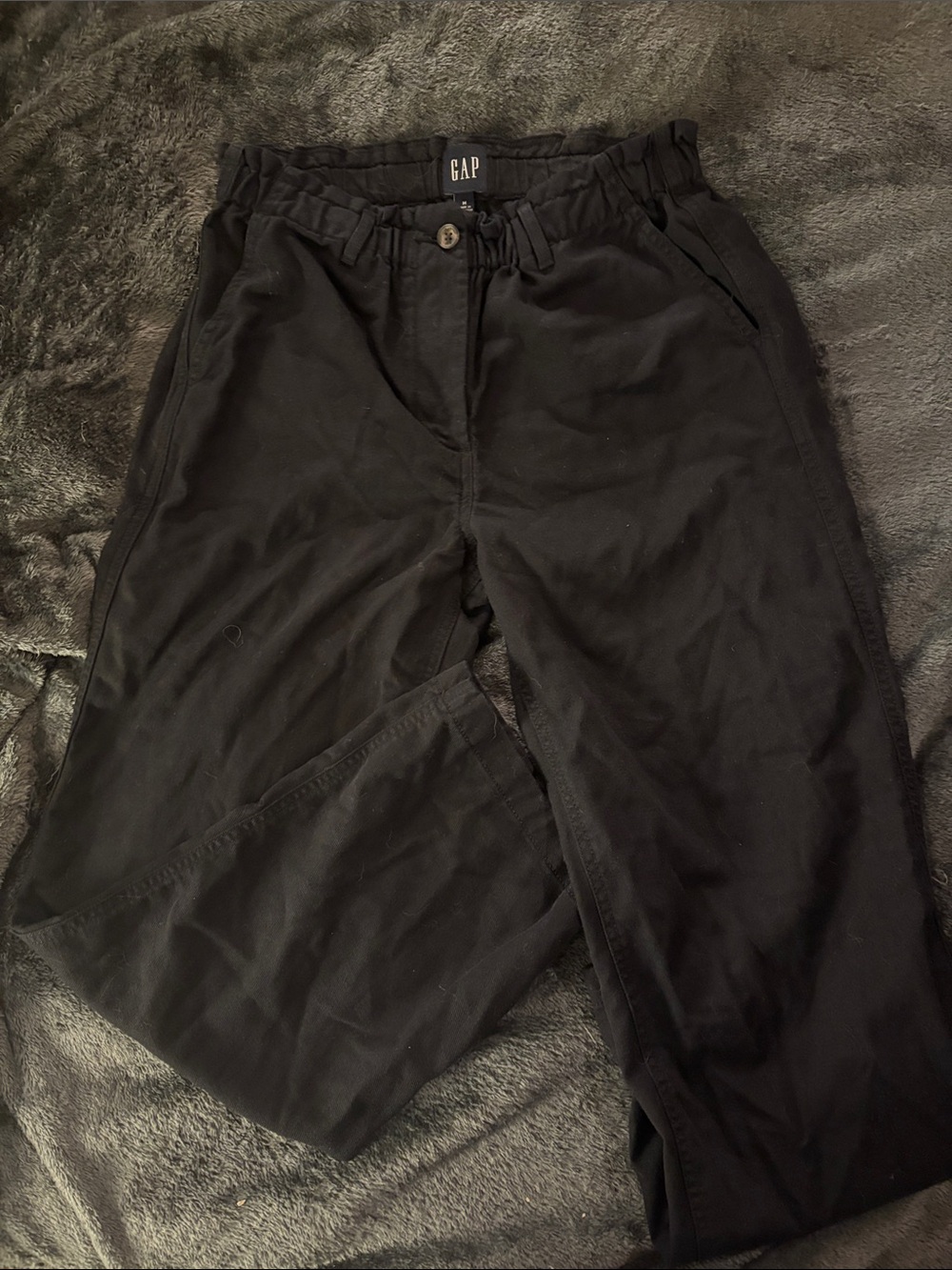 GAP Women's Black Straight Leg Pants